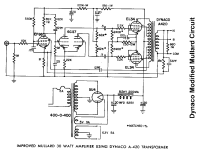 Dynaco Modified-Mullard-Vacuum-Tube-Power-Amplifier - Schematic 